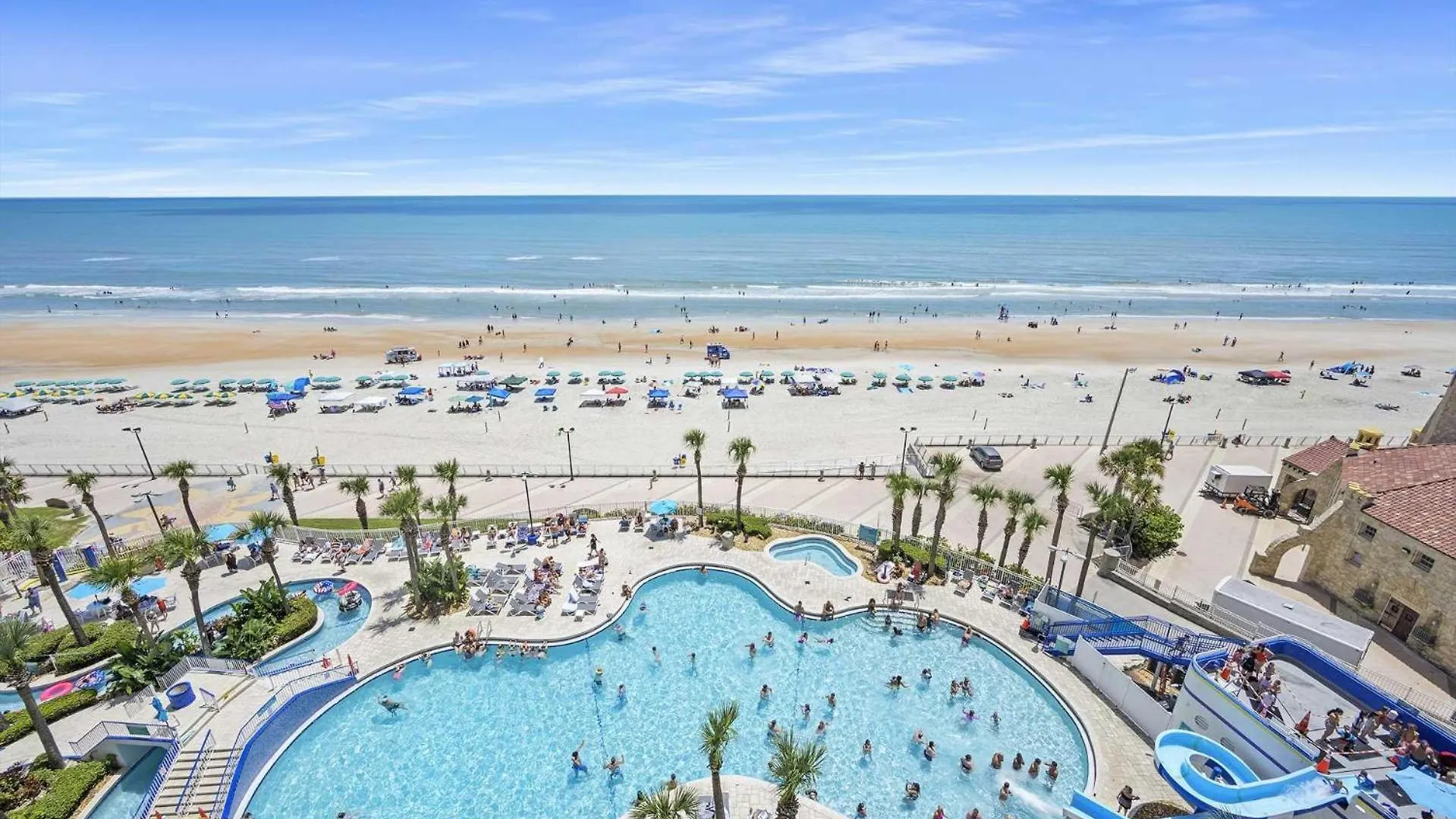Luxury 8Th Floor 2 Bedroom Condo Direct Oceanfront Wyndham Ocean Walk Resort Daytona Beach | 801